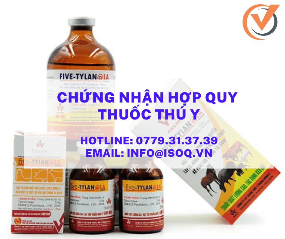 Chứng nhận hợp quy thuốc thú y
