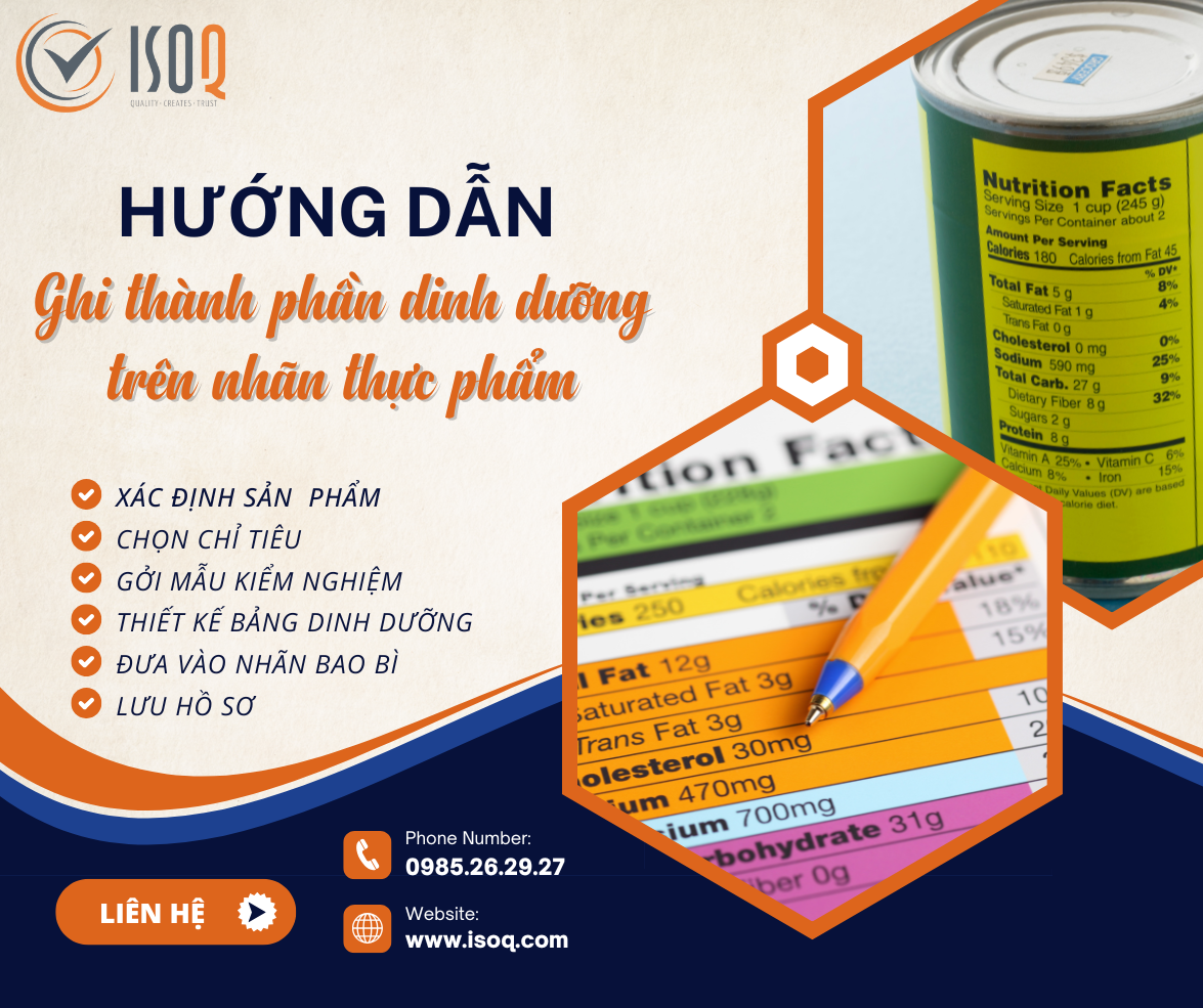 Hướng Dẫn Ghi Thông Tin Dinh Dưỡng Trên Nhãn Thực Phẩm Theo Thông Tư 29/2023/TT-BYT Hướng Dẫn Ghi Thông Tin Dinh Dưỡng Trên Nhãn Thực Phẩm
